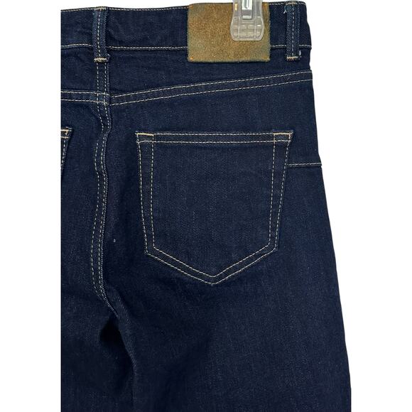 Zara Women's Dark Blue Boot Cut Jeans - Picture 14 of 15